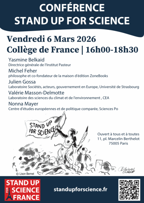 Affiche de Conférence au Collège de France